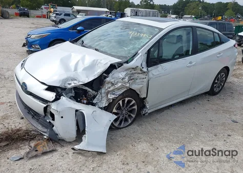 2021 Toyota Prius Xle from USA, damaged, VIN JTDKAMFU7M3132457